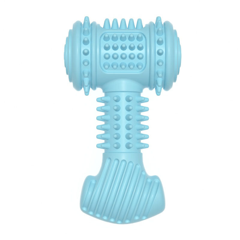 Indestructible TPR Dog Chew Toy – Teeth-Cleaning, Bite-Resistant Teething Toy for Dogs & Puppies