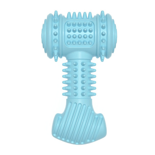 Indestructible TPR Dog Chew Toy – Teeth-Cleaning, Bite-Resistant Teething Toy for Dogs & Puppies