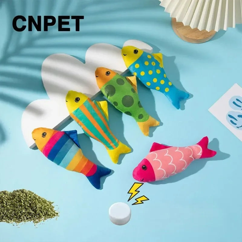 Cat Toys Animal Dolls Containing Cat Grass Pet Self-Health Relief Catnip Toys Anti-Depression Pet Toys