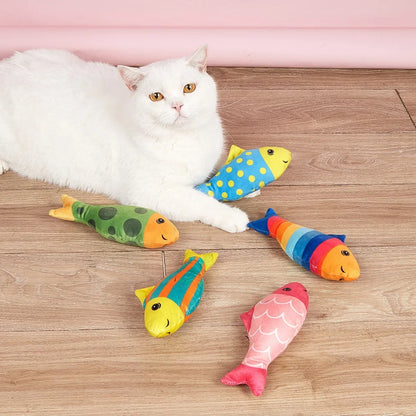 Cat Toys Animal Dolls Containing Cat Grass Pet Self-Health Relief Catnip Toys Anti-Depression Pet Toys