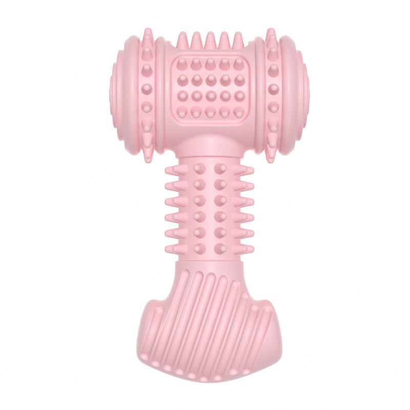 Indestructible TPR Dog Chew Toy – Teeth-Cleaning, Bite-Resistant Teething Toy for Dogs & Puppies