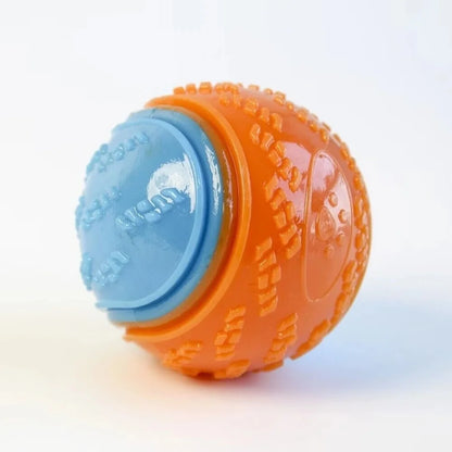 Bite-Resistant Pet Dog Toy Rubber Ball Beef-Flavored Elastic Ball to Prevent Dog from Destroying Things Dog Training Supply