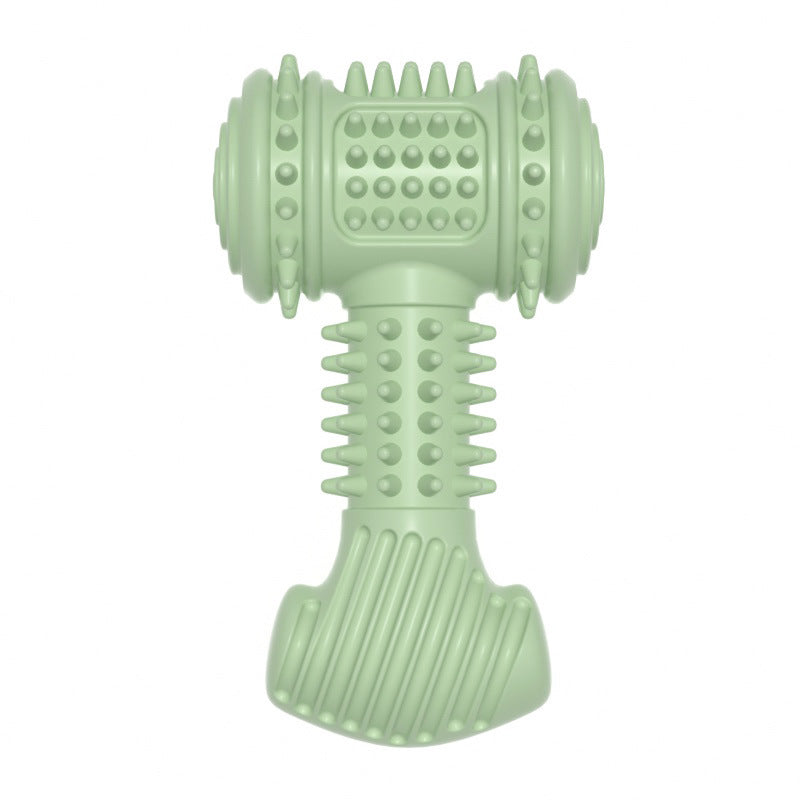 Indestructible TPR Dog Chew Toy – Teeth-Cleaning, Bite-Resistant Teething Toy for Dogs & Puppies