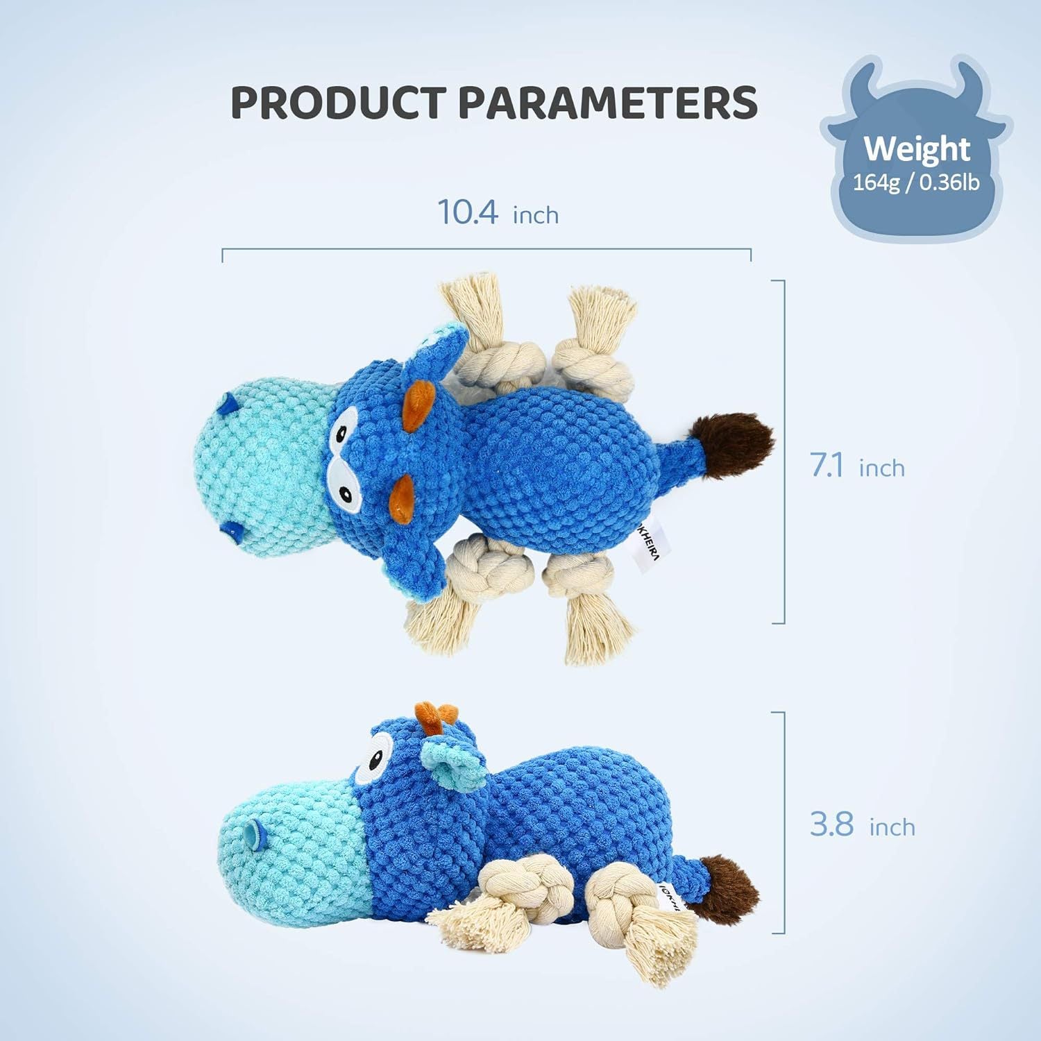 Dog Toys for Aggressive Chewers Dog Toys to Keep Them Busy Squeaky Dog Toys for Large Dogs